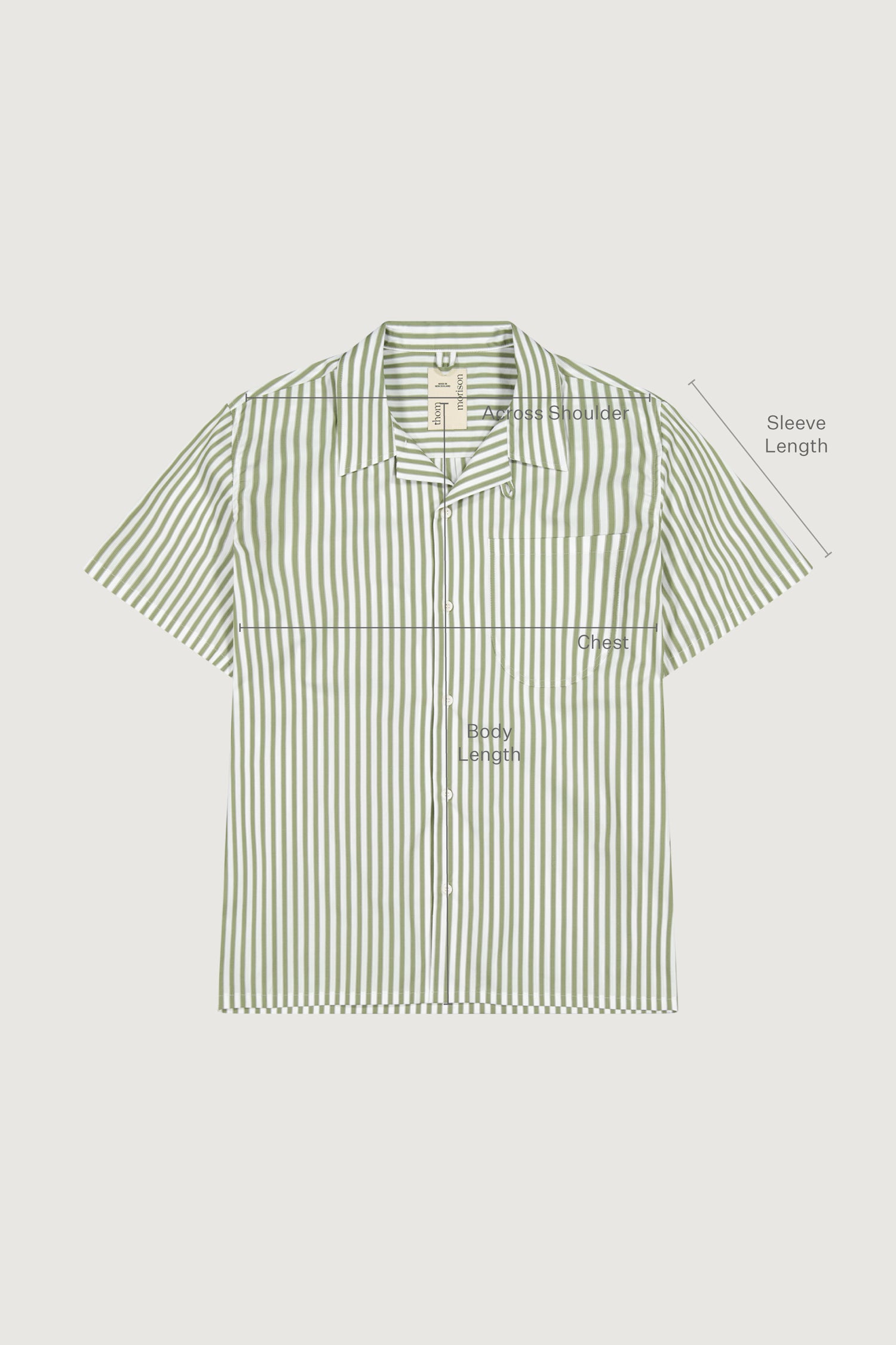 Stripe Cocktail Shirt - Green