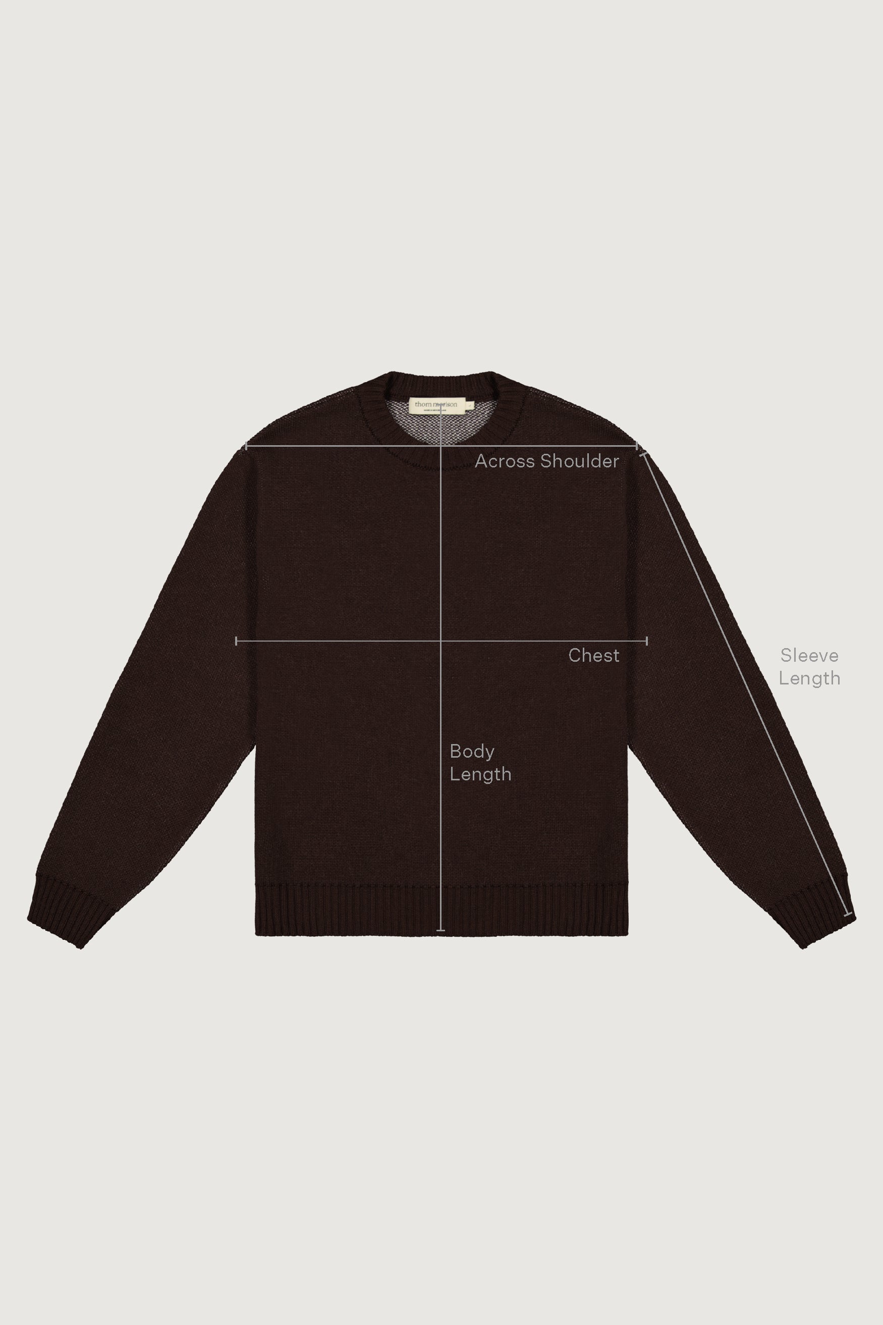 Merino Jacquard Sweater - Earth