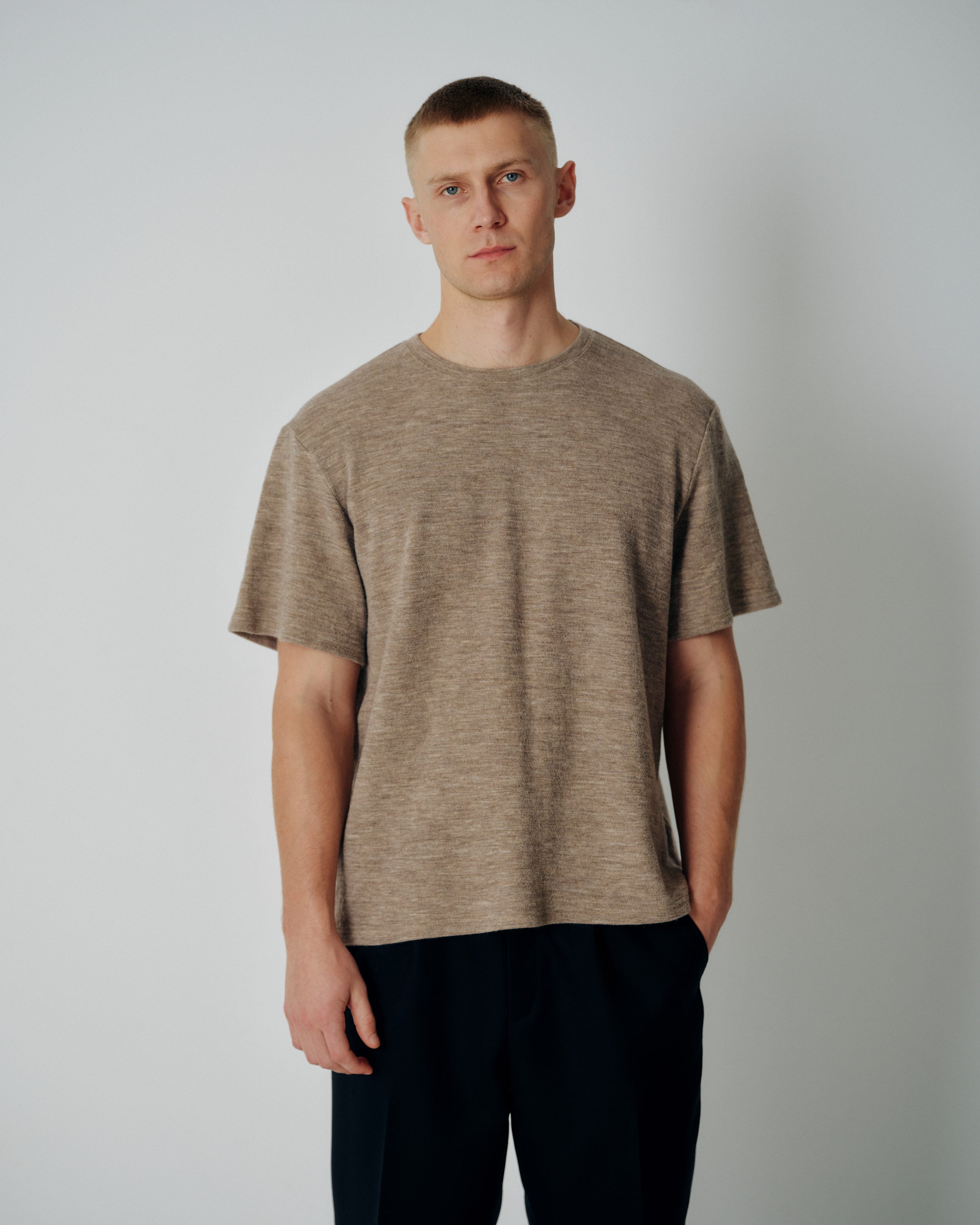 Relaxed Wool Cotton T-shirt