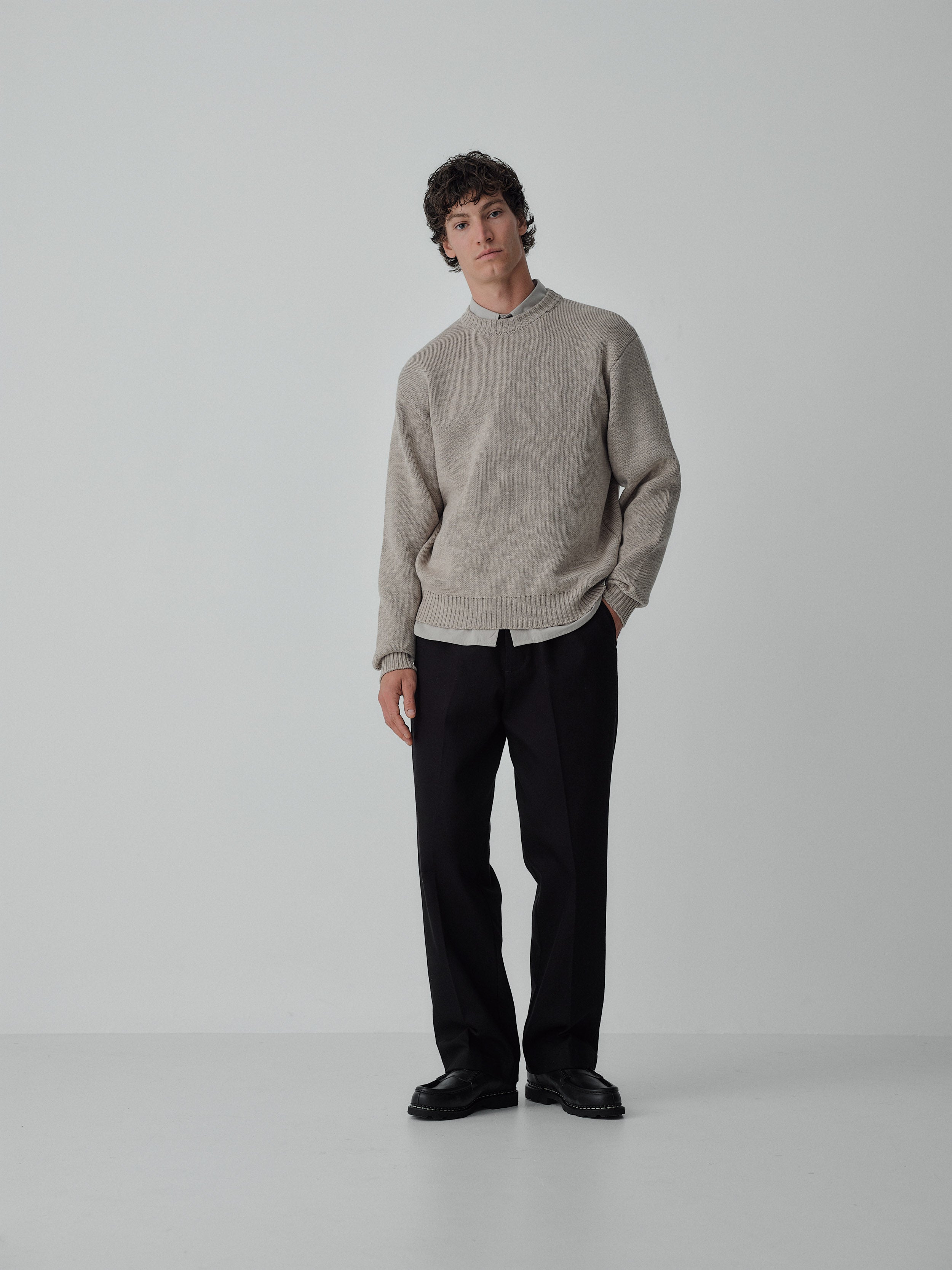 Merino Jacquard Sweater