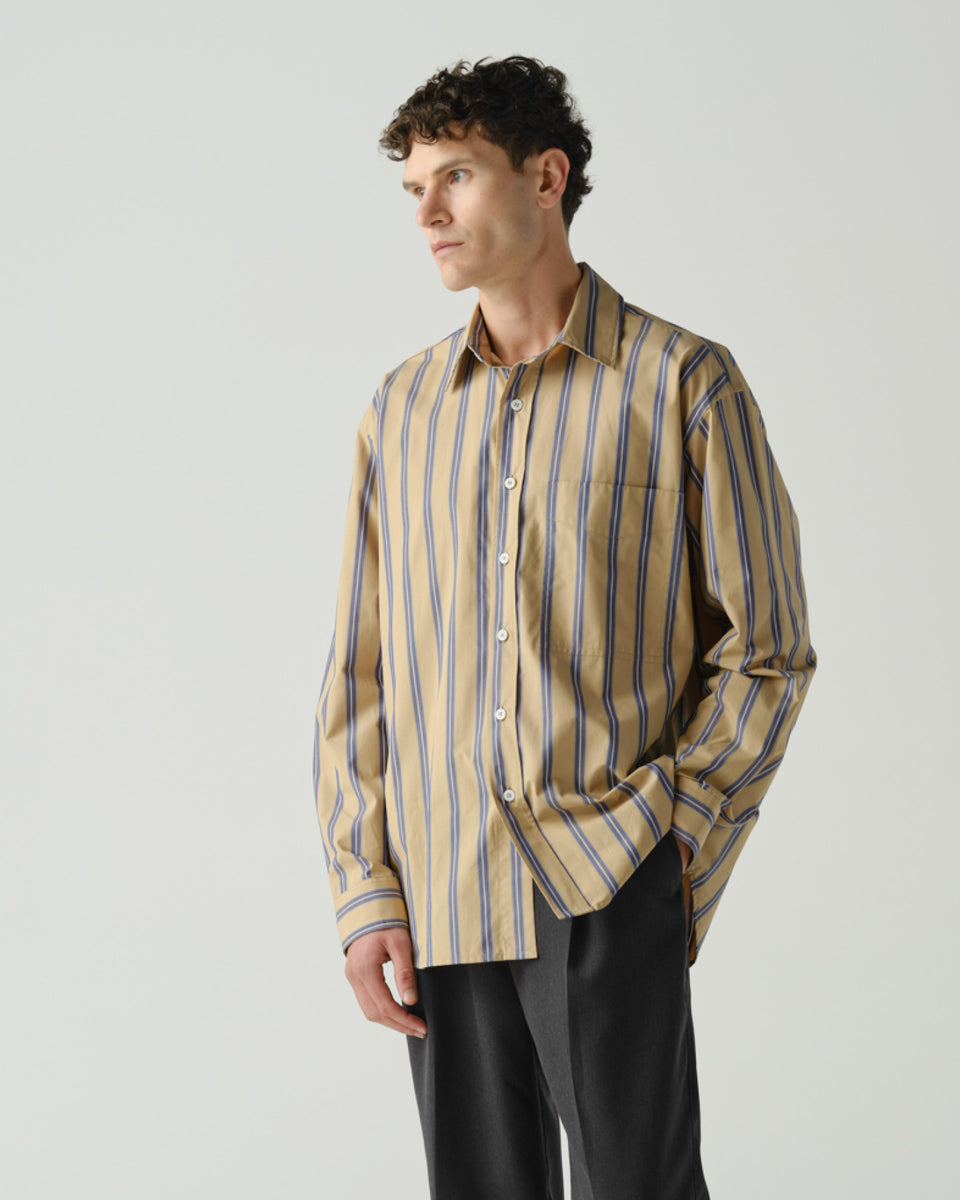 Thom Morison - Oversized Shirt in Sunshine Stripe